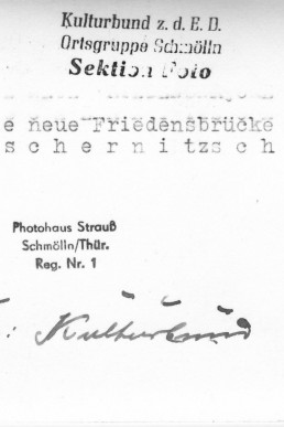 Friedensbrücke Zschernitzsch