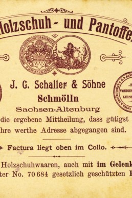 Firma J. G. Schaller &. Söhne
