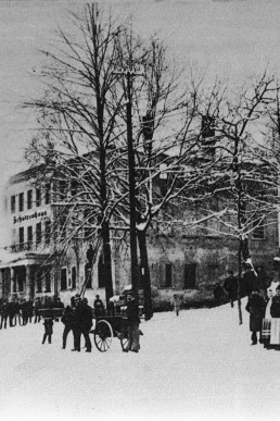 Abgebranntes Schützenhaus