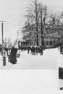 Abgebranntes Schützenhaus