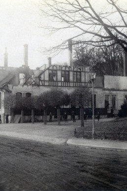 Abgebranntes Schützenhaus