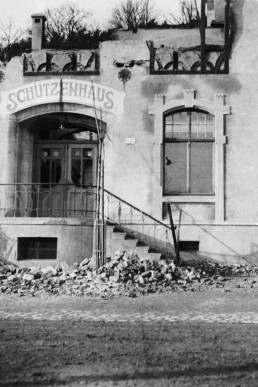 Abgebranntes Schützenhaus