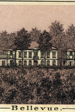 Blick aufs "Bellevue"