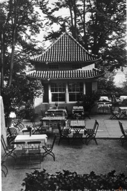 Waldhaus mitt Teehausterrasse