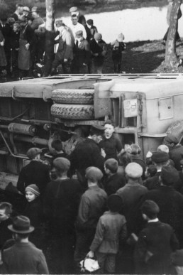 Zweiter Busunfall an der Cosswitzbrücke