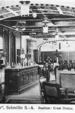 Gastzimmer des Hotels "Schwarzer Bär"