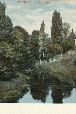 Colorierte Postkarte