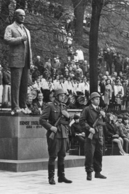 Einweihung des Ernst Thälmann Denkmals