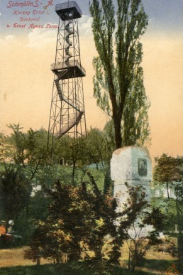 Postkarte Ernst-Agnes-Turm