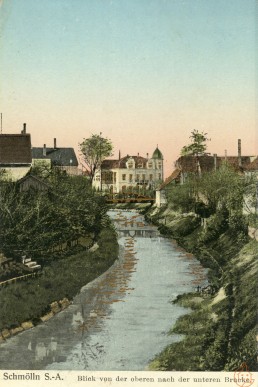 Postkarte Sprottenbrücke