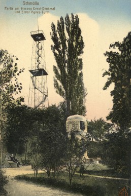 Postkarte Ernst-Agnes-Turm