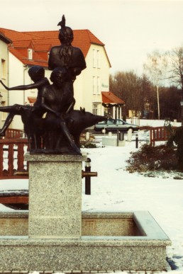 Brunnenskulptur Brückenplatz