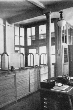 Wohlfahrtsamt (Innenansicht)