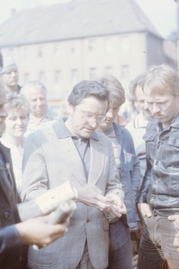 Begutachtung Dokumente aus Turmknopf