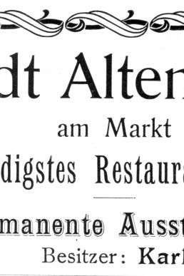 Restaurant Stadt Altenburg