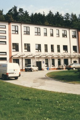 Neues hinteres Krankenhausgebäude