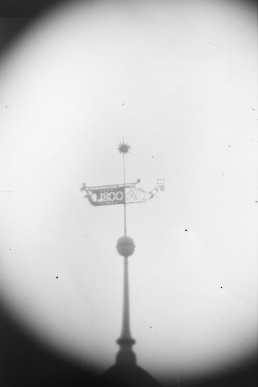 Wetterfahne auf der Stadtkirche St. Nicolai