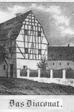 Das Diakonat (später Stadtkirchnerei) am Kirchplatz 6