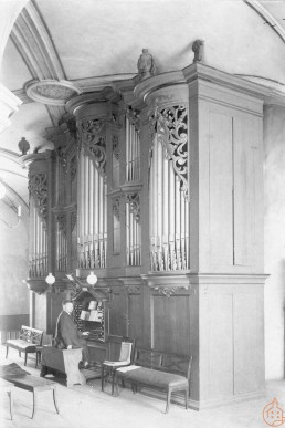 Alte Orgel in der Stadtkirche St. Nicolai