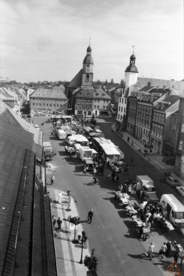 Händler auf dem Markt