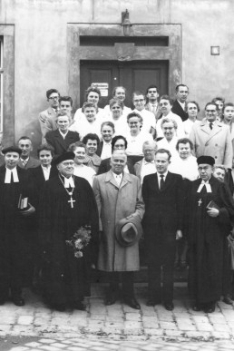 Gruppenfoto zum 40-jährigen Chorjubiläum