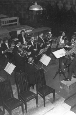 Probe zur Krönungsmesse in der Stadtkirche St. Nicolai