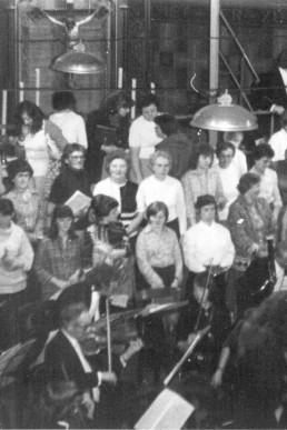 Probe zur Schöpfung in der  Stadtkirche St. Nicolai