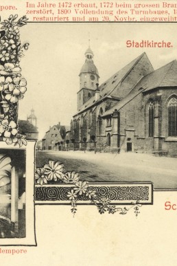 Stadtkirche, Teilansichten