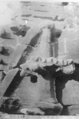 Teil eines Fialfrieses an der Stadtkirche St. Nicolai