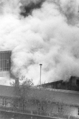 Sprengung, vormals Knopffabrik Valentin Donath