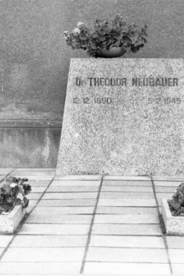 Gedenkstein Dr. Theodor Neubauer