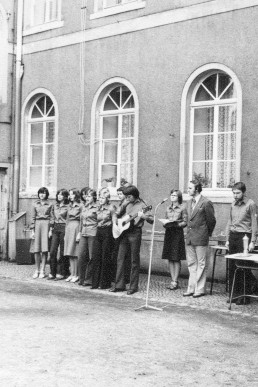 Schuljahresappell in der EOS