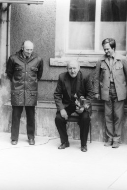 Einweihung des Dr. Theodor Neubauer Gedenksteins