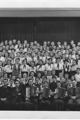 Gruppenfoto des Schulchores