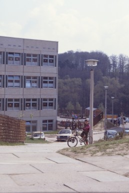 Schule im Neubaugebiet