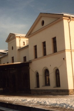 Bahnhofsgebäude nach der Rekonstruktion