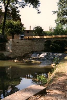 Hausmühlenwehr in der Wehrstraße