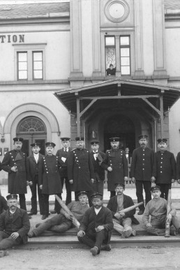 Versammlung Bahn Belegschaft