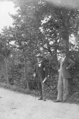 Gastwirt Karl O. Bräutigam u. Oberlehrer Christian Beißner