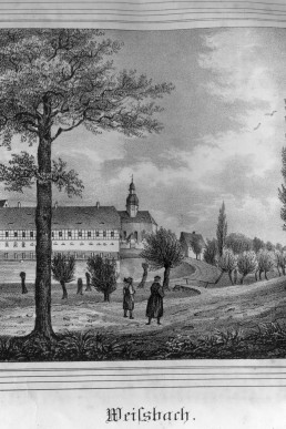Lithografie von Weißbach