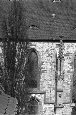 Seitenansicht der Stadtkirche