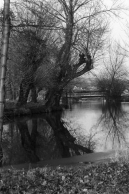 Papiermühlenwehr in Großstöbnitz an der Sprotte