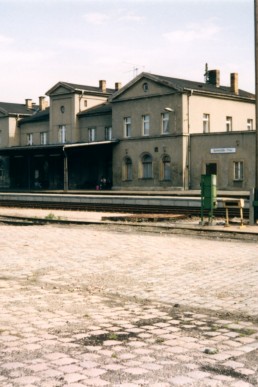 Bahnhof von der Bahnsteigseite