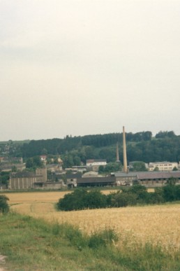 Blick vom Wartenberg zum ACZ und Stadtwald