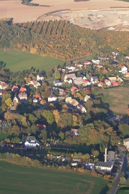 Blick auf Sommeritz  (Luftaufnahme)
