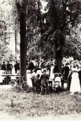 Musiker bei Feierlichkeit