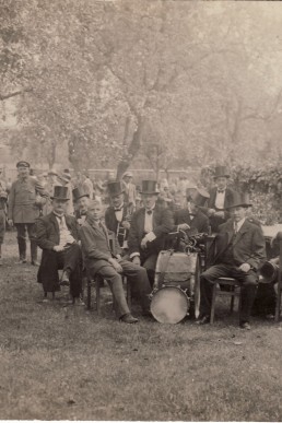 Musiker in Geselligkeit