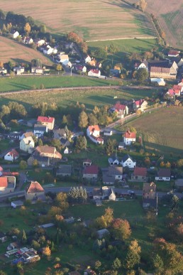 Blick auf Großstöbnitz