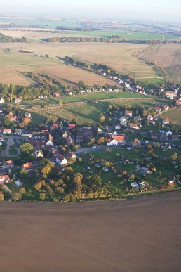 Blick auf Großstöbnitz
