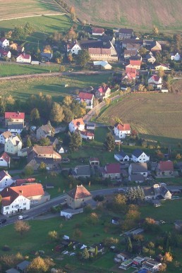 Blick auf Großstöbnitz